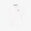 Unisex-Poloshirt mit Regular-Fit und Stretch-Mini-Piqué