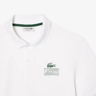 Unisex-Poloshirt mit Regular-Fit und Stretch-Mini-Piqué