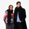 Unisex-Schal aus Alpaka-Wolle mit Fransen