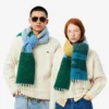 Unisex-Schal aus Alpakawolle mit Landschaftsmotiv