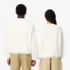 Unisex-Sweatshirt aus Fleece mit lockerer Passform und Emblem