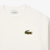 Unisex-Sweatshirt aus Fleece mit lockerer Passform und Emblem
