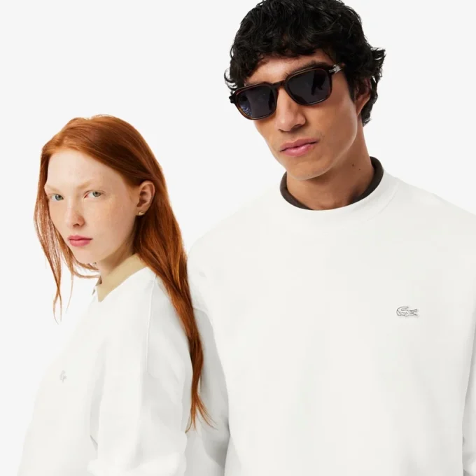 Unisex-Sweatshirt aus schwerem Fleece mit lockerer Passform