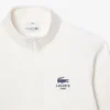 Unisex-Sweatshirt mit hohem Kragen und Reißverschluss