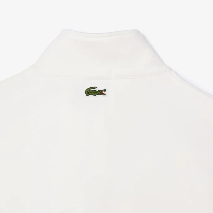 Unisex-Sweatshirt mit hohem Kragen und Reißverschluss