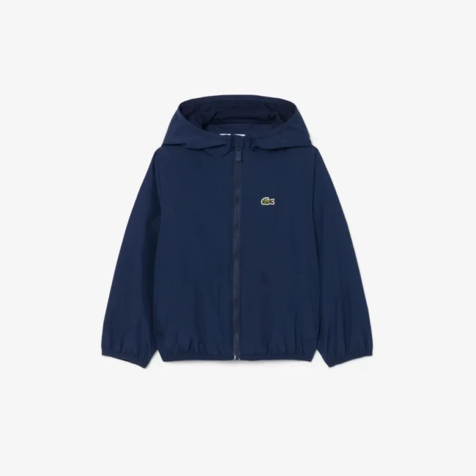 Unisex-Windjacke mit Kapuze
