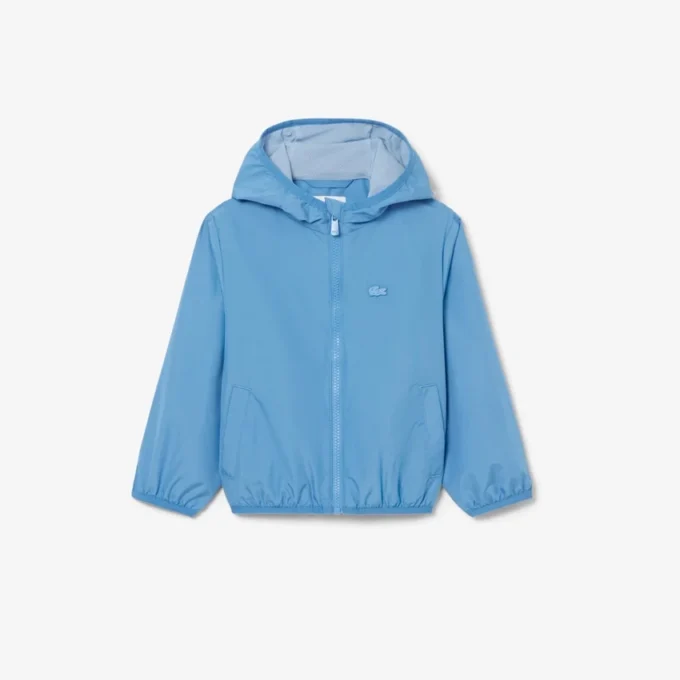 Unisex-Windjacke mit Kapuze