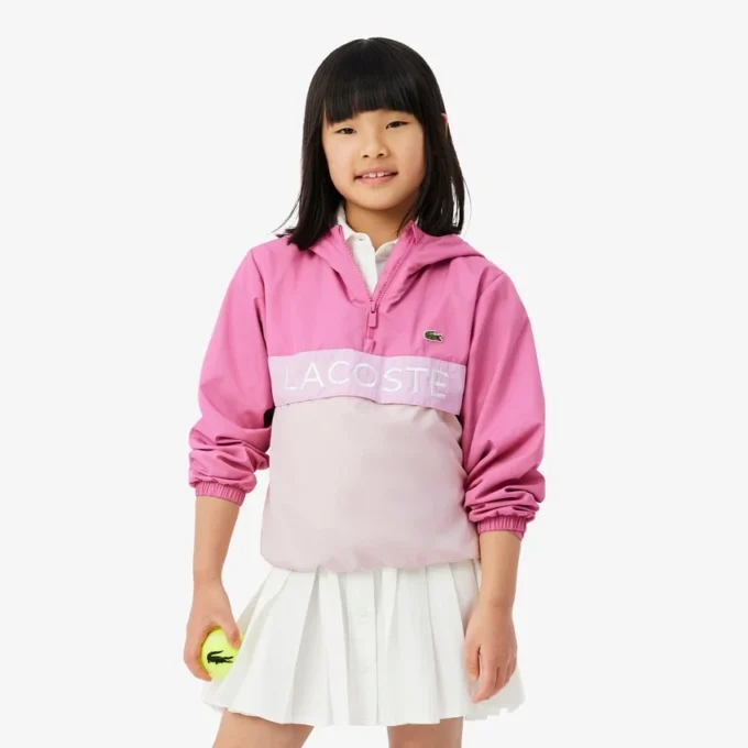 Unisex-Windjacke mit Kapuze