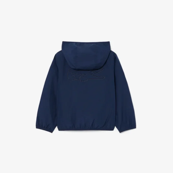 Unisex-Windjacke mit Kapuze