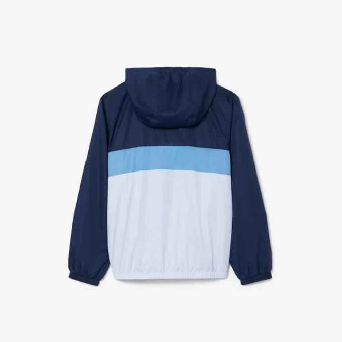 Unisex-Windjacke mit Kapuze
