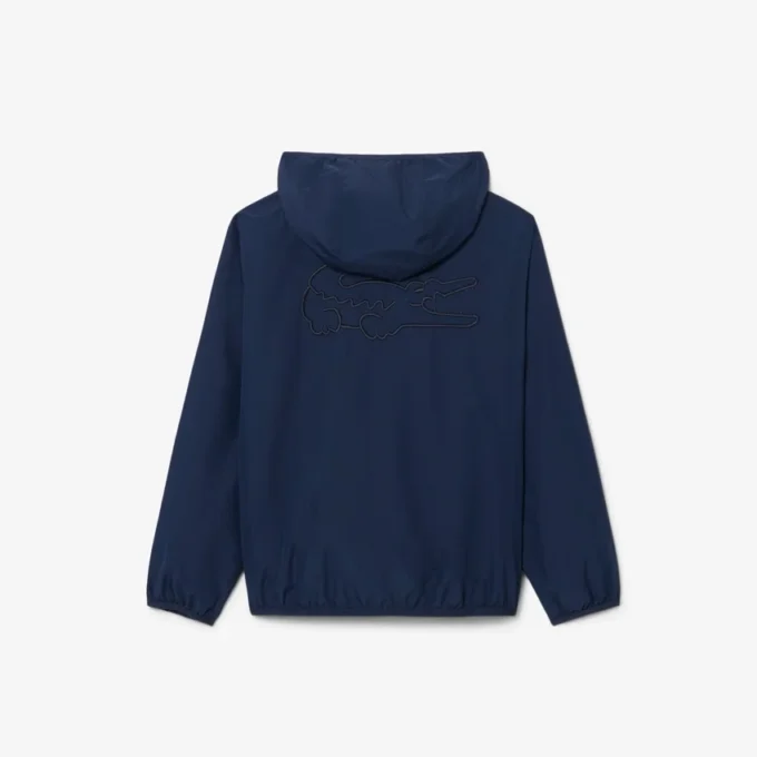 Unisex-Windjacke mit Kapuze