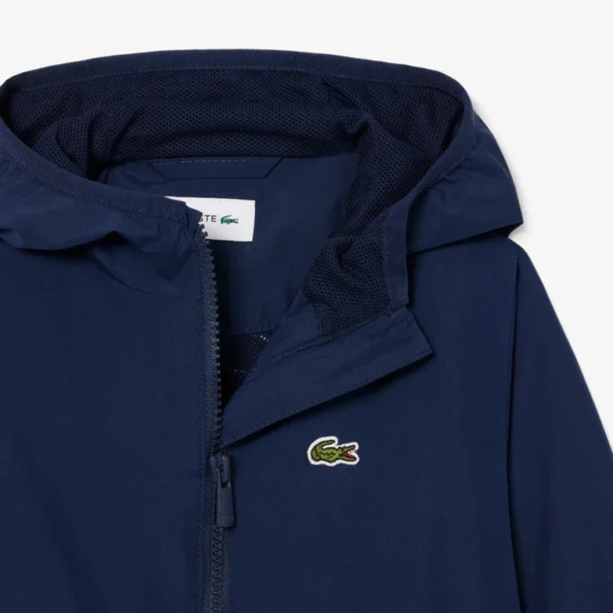 Unisex-Windjacke mit Kapuze