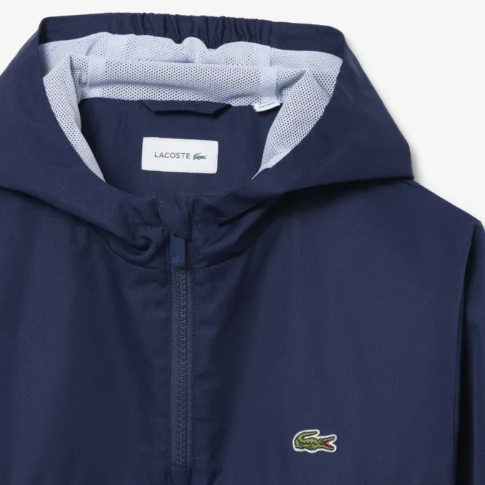 Unisex-Windjacke mit Kapuze