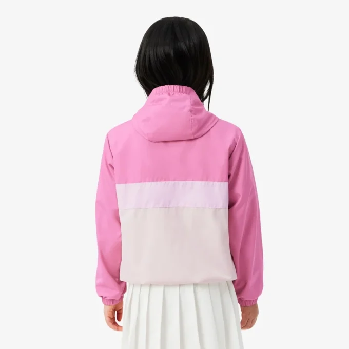 Unisex-Windjacke mit Kapuze