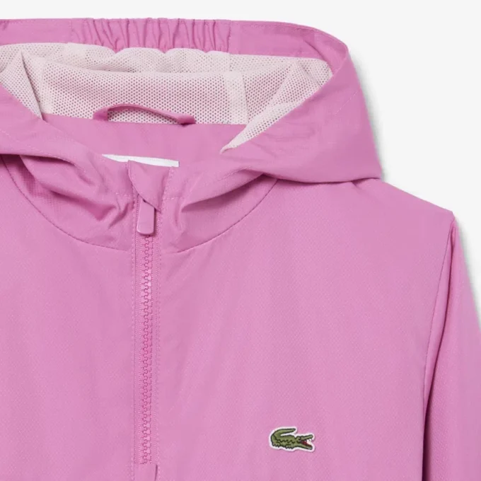 Unisex-Windjacke mit Kapuze