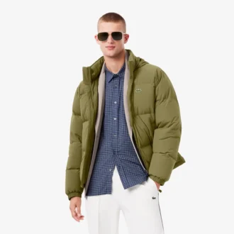 Wasserabweisende Daunenjacke mit Kapuze für Herren