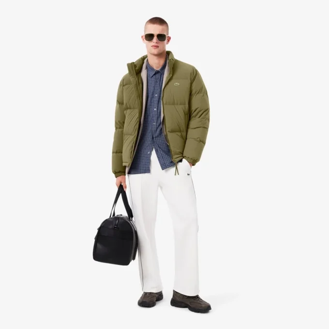 Wasserabweisende Daunenjacke mit Kapuze für Herren