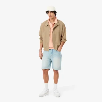 Wasserabweisende Harrington-Jacke aus Twill