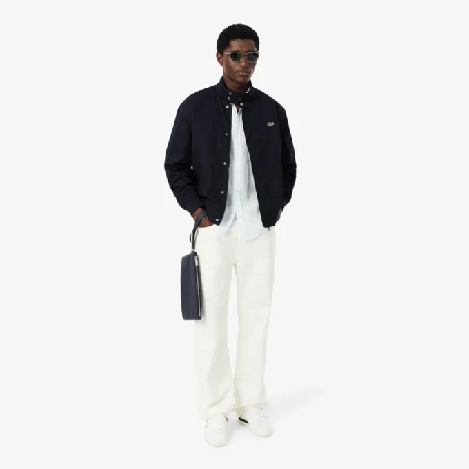Wasserabweisende Harrington-Jacke aus Twill