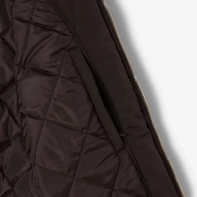 Wasserabweisende Herren-Aviator-Jacke mit Emblem