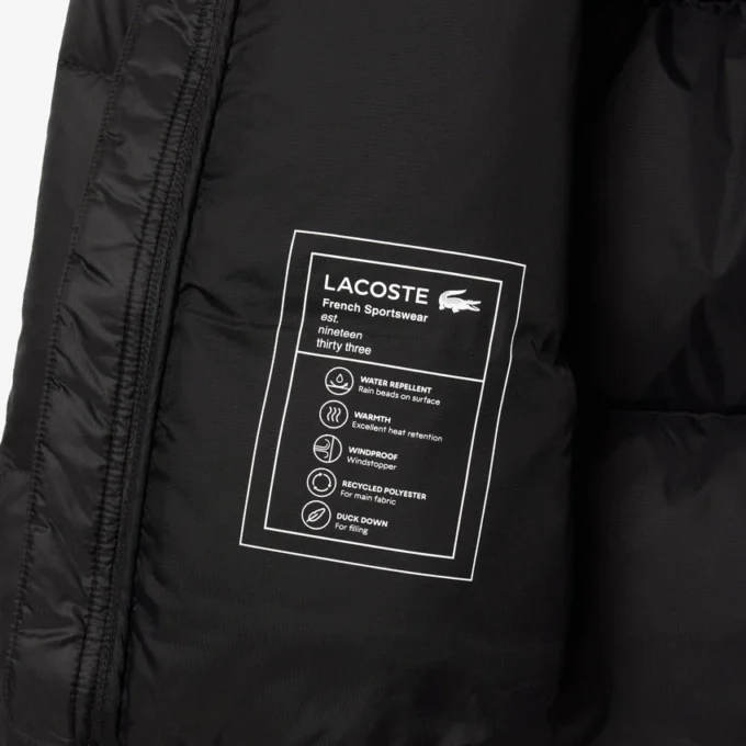 Wasserabweisende Herren-Daunenjacke mit Kapuze