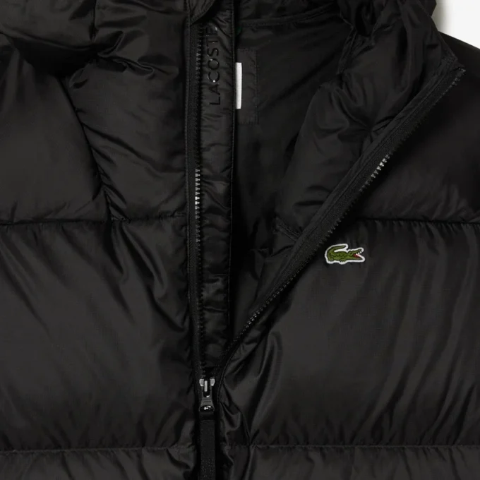 Wasserabweisende Herren-Daunenjacke mit Kapuze
