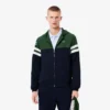 Wasserabweisende Herren-Tennisjacke mit Kapuze