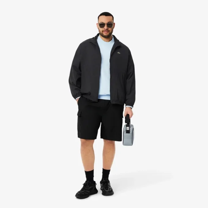 Wasserabweisende Herren-Trainingsjacke mit Kapuze