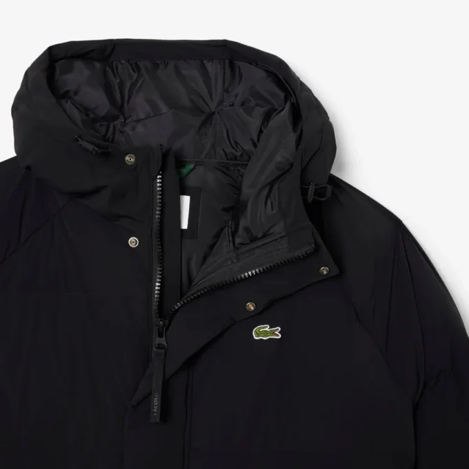 Wasserabweisende lange Daunenjacke für Herren