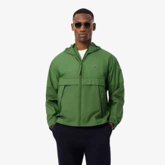 Wasserabweisende, leichte, packbare Jacke