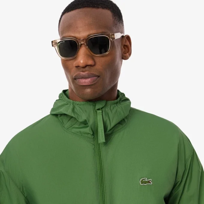 Wasserabweisende, leichte, packbare Jacke