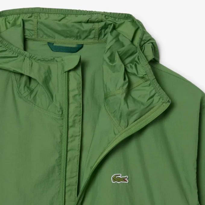 Wasserabweisende, leichte, packbare Jacke