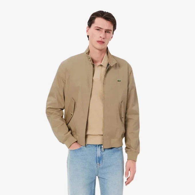 Wasserabweisende Twill-Harrington-Jacke für Herren