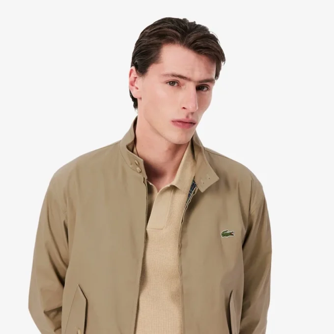 Wasserabweisende Twill-Harrington-Jacke für Herren