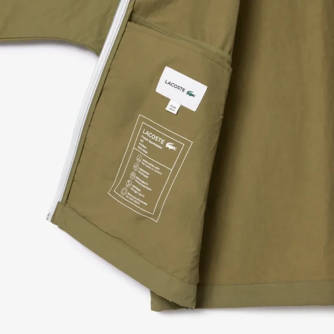 Wasserabweisende Windjacke für Herren mit abnehmbarer Kapuze