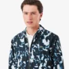 Wasserabweisende Windjacke für Herren mit Print-Motiv