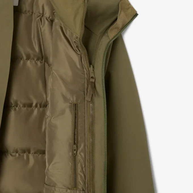 Wasserabweisender, gefütterter 3-in-1-Parka für Herren
