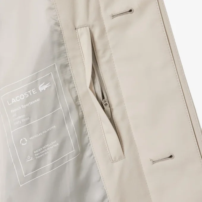 Wasserabweisender, winddichter Trenchcoat für Herren