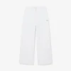 Weit geschnittene Jersey-Jogginghose