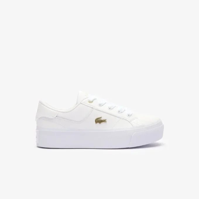 Ziane Plateau-Sneaker aus Leder für Damen