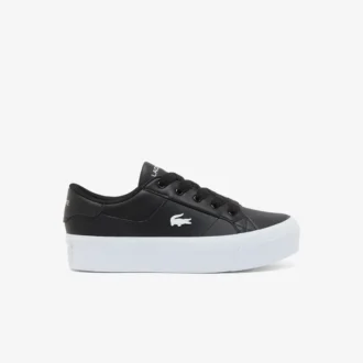 Ziane Plateau-Sneaker aus Leder für Damen
