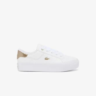 Ziane Plateau-Sneaker aus Leder für Damen