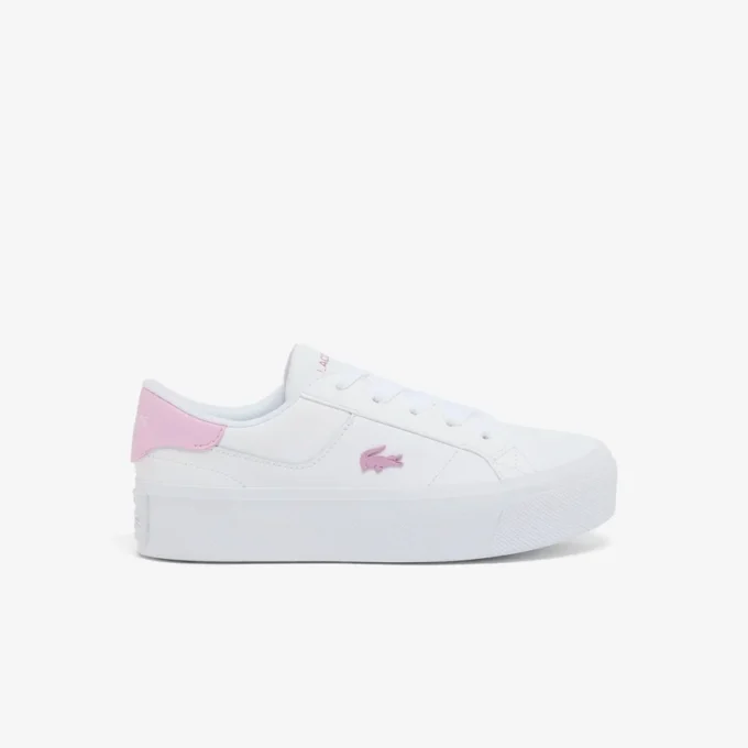 Ziane Plateau-Sneaker aus Leder für Damen