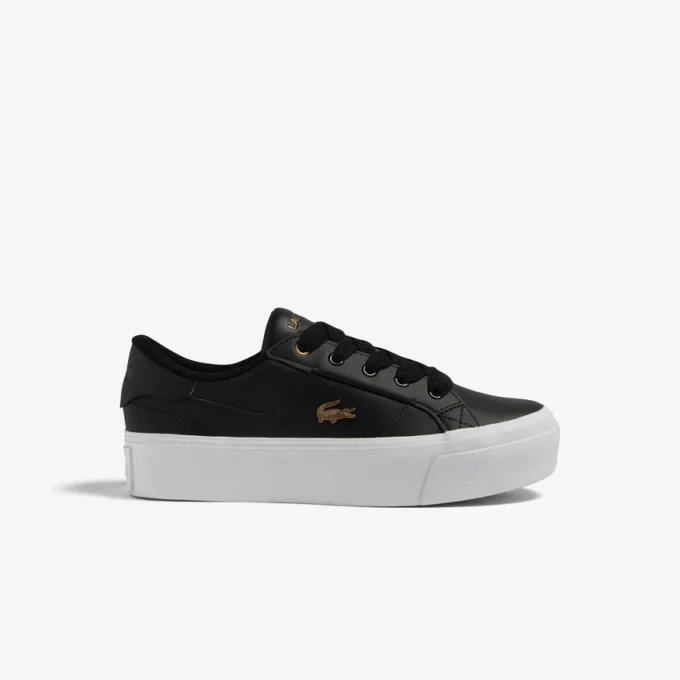 Ziane Plateau-Sneaker aus Leder für Damen