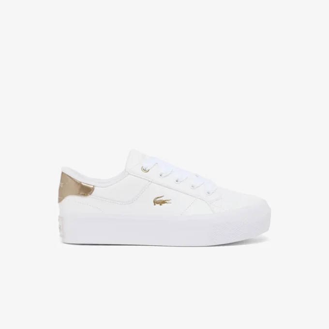 Ziane Plateau-Sneaker aus Leder für Damen