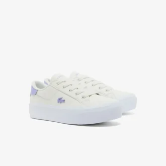 Ziane Plateau-Sneaker aus Leder für Damen