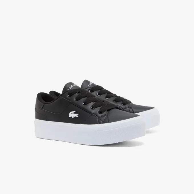 Ziane Plateau-Sneaker aus Leder für Damen