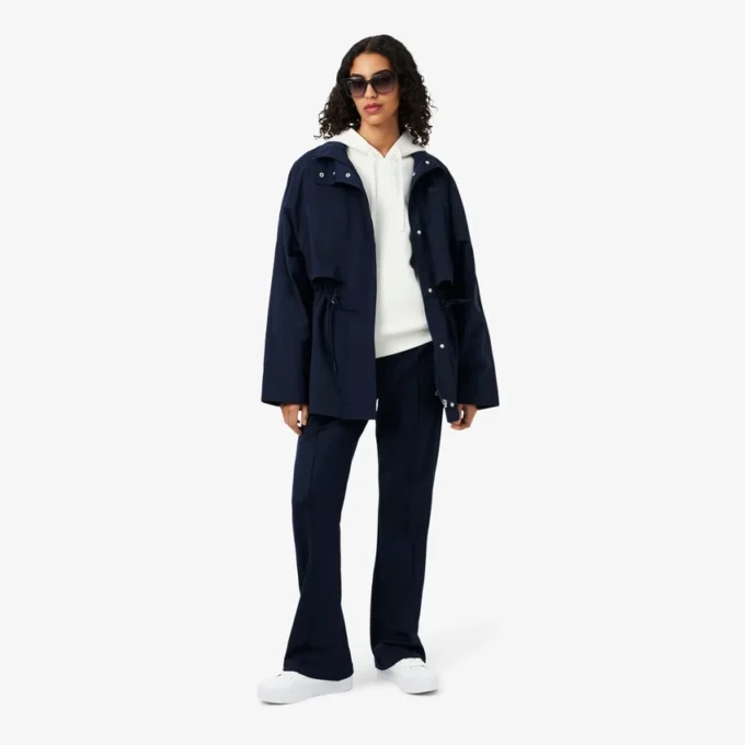Ziane Plateau-Sneaker aus Leder für Damen