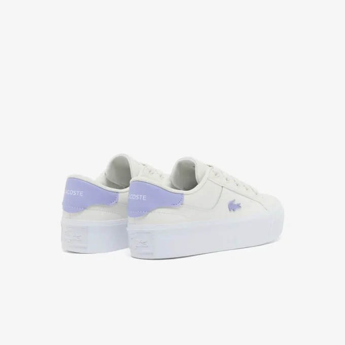 Ziane Plateau-Sneaker aus Leder für Damen