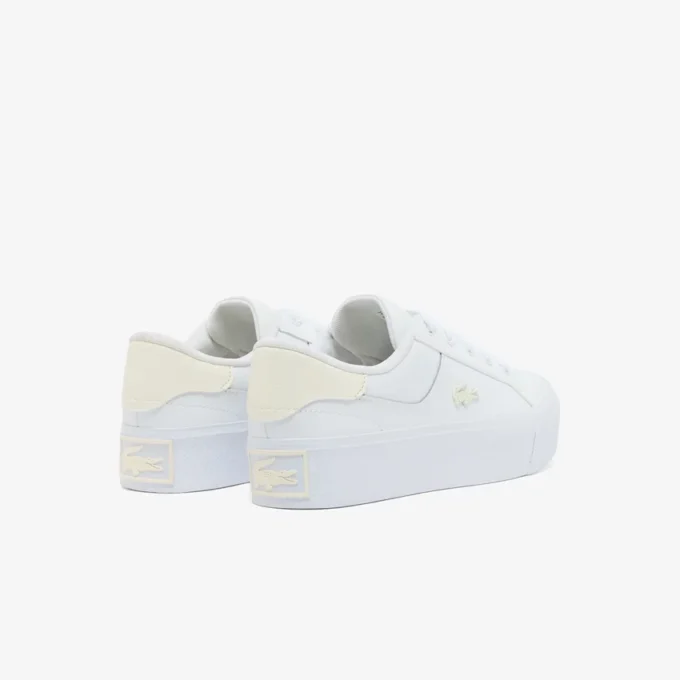 Ziane Plateau-Sneaker aus Leder für Damen